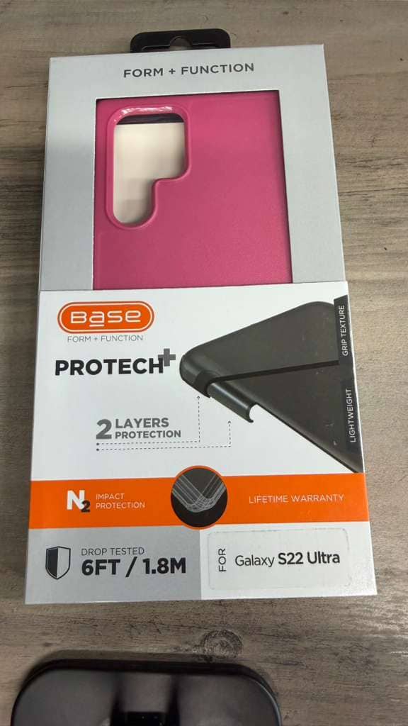 BASE: S22 ULTRA HOT PINK CASE - Image 1